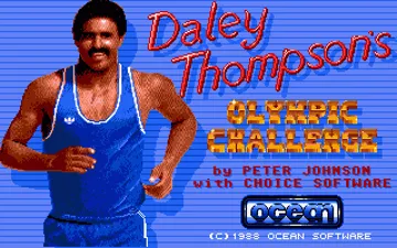 Daley Thompson's Olympic Challenge_DiskA screen shot title